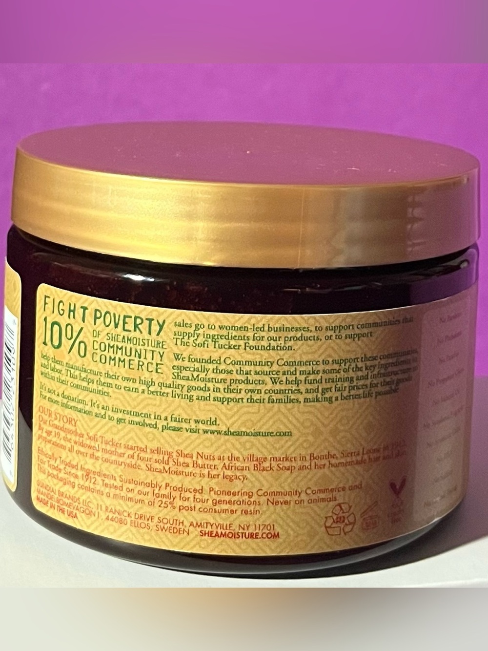 SHEA MOISTURE - MANUKA HONEY & MAFURA OIL INTENSIVE HYDRATION HAND & BODY SCRUB - Picture 3 of 5